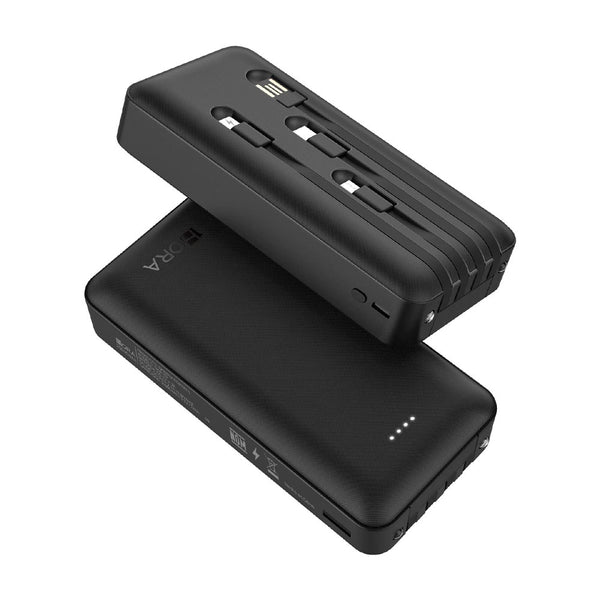 Power Bank 20000mAh 1Hora Bateria Portátil Gar159n Preto