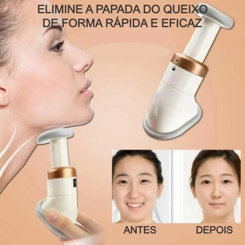 Exercitador de Pescoço Tira Papada Neckline Slimmer Exercitador